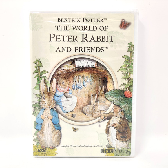 BBC Beatrix Potter The World of Peter Rabbit and Friends DVD Animated New Sealed - Picture 11 of 11